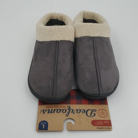 memory foam clog slippers